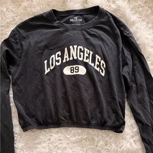 Los Angeles Graphic Black Long Sleeve Tee